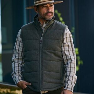 Mountain Khakis Men's Archer Herringbone Vest Jackson Grey Men’s